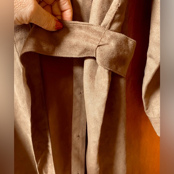 Banana Republic Vegan (Faux) Suede Shirt Dress - Picture 12 of 16